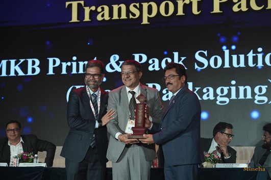 Corrustar Award 2024 Wining Entry by MKB Print & Pack Solutions Pvt Ltd Awarded for Transport Pack